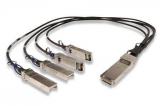 40G QSFP+ to 4×10G SFP+ Breakout PCC