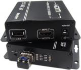 4K HDMI KVM Fiber Optic Extender