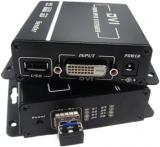 4K DVI KVM Fiber Optic Extender